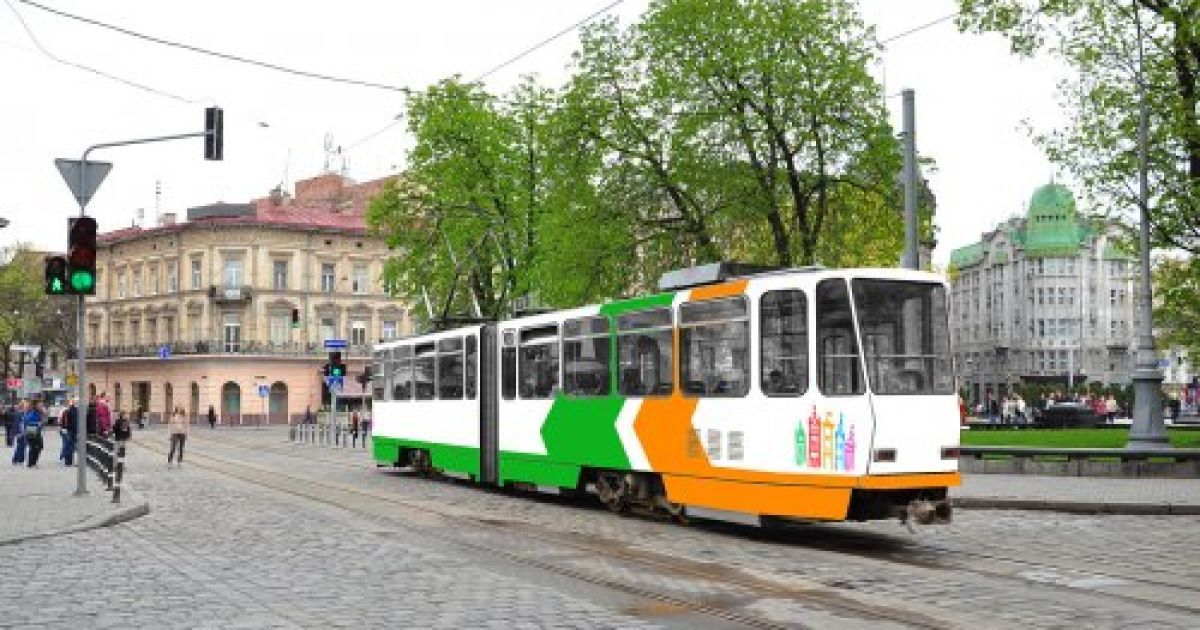 Во Львове определили победителей конкурса на брендирование общественного транспорта