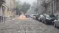 Непогода во Львове: город уходит под воду, молния ударила в телебашню