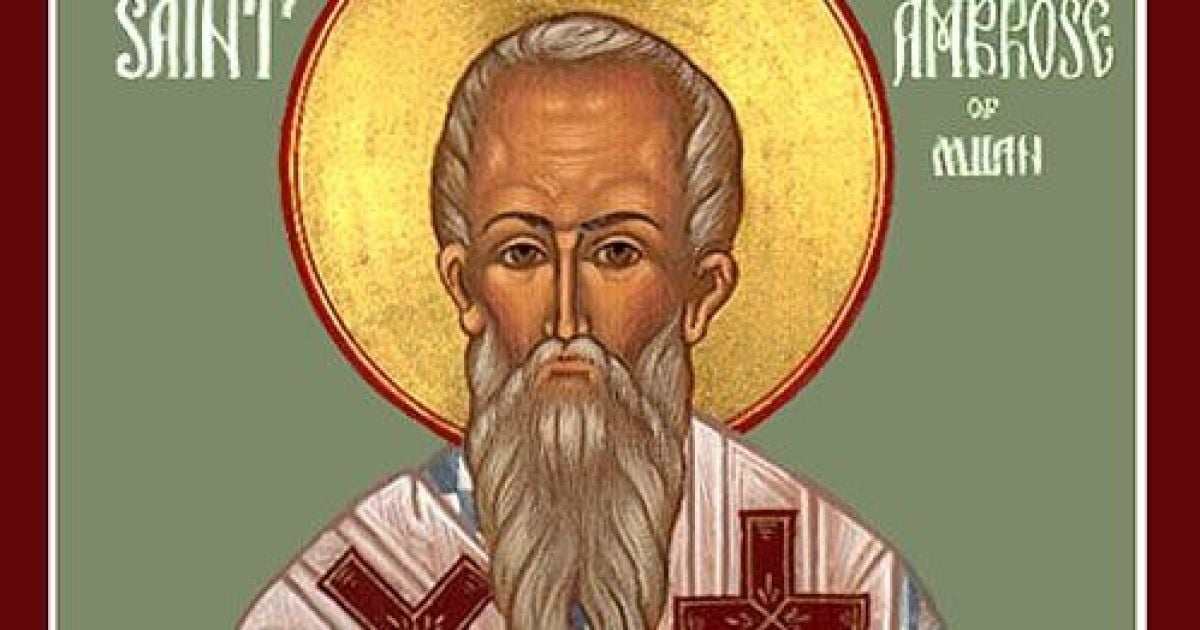 Церковне свято 20 грудня: день пам'яті святого Амвросія