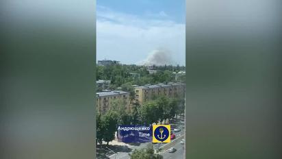 До тимчасово окупованого Маріуполя завітала "бавовна"