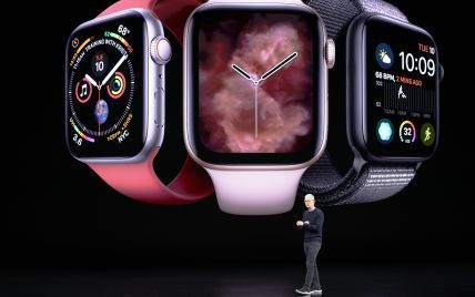Вбудований компас та краща батарея: на презентації показали нові Apple Watch