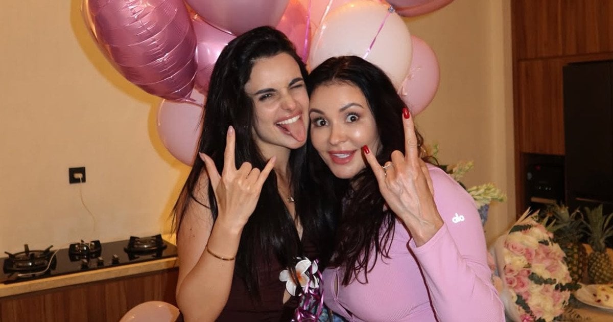 Анна Тринчер с мамой