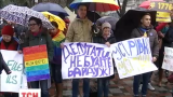 Під Верховною Радою України з самого ранку тривав мітинг на підтримку безвізового режиму