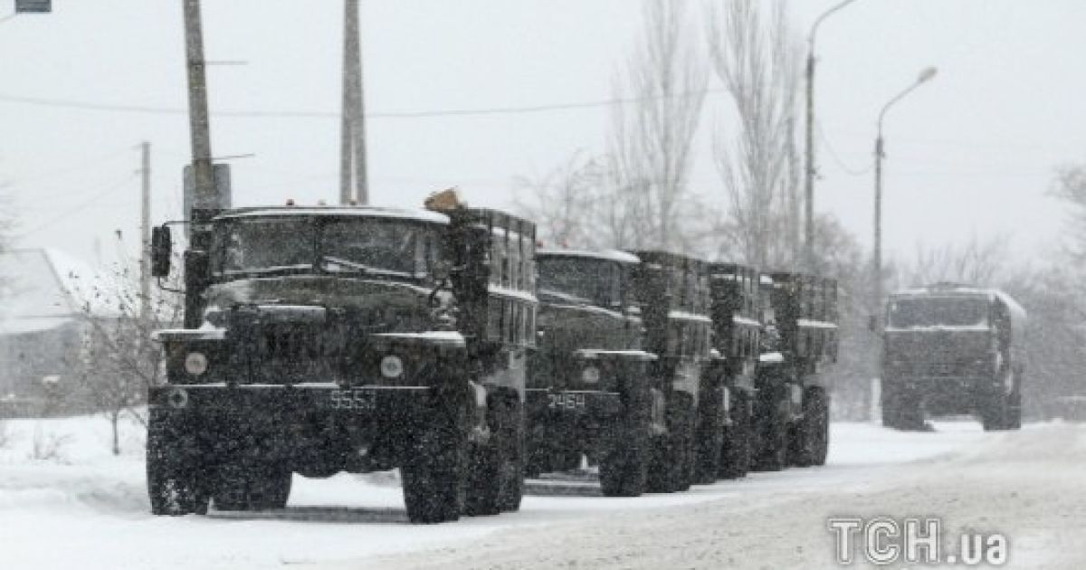 Під Донецьком помітили російські вантажівки.