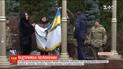 У Кропивницькому біля міської ради урочисто підняли прапор ВМС