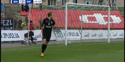 Волынь - Заря - 1:1. Видео гола Хомченовского