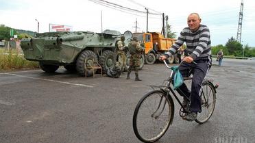 Под Мукачево продолжается спецоперация по задержанию членов "Правого сектора". / © УНИАН