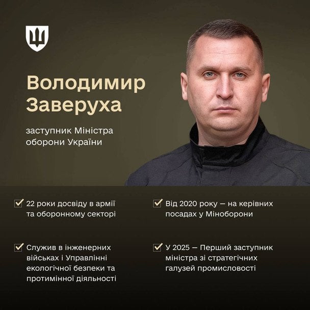 Полковник Володимир Заверуха / © Telegram/Денис Шмигаль