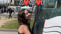 Женщина вышла замуж за автобус