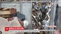 Комунальники Кропивницького вивозять сміття "плюшкіних", які роками збирали у дворі сміття