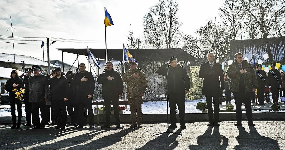 Турчинов та Аваков відкрили на Київщині меморіал загиблим героям_16 / © Інформаційно-аналітичний центр РНБО