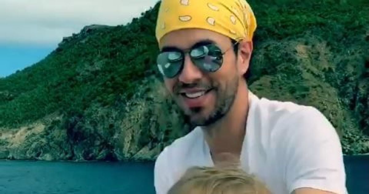 Іглесіас та Курнікова замилували запальними танцями з підрослими двійнятами
