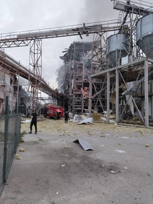 Последствия ракетного удара по Полтавщині 28 августа / © Telegram / Андрей Ермак