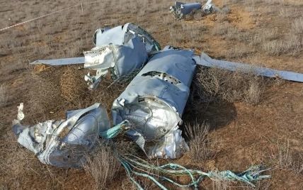 В РФ, недалеко от Каспия, упал взрывоопасный дрон (фото)
