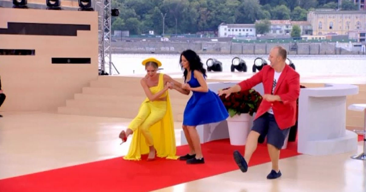 Потап вспомнил физкультурное прошлое