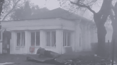 Атака на Свято-Успенський чоловічий монастир на Одещині_7 / © Скриншот з відео «Радіо Свобода»