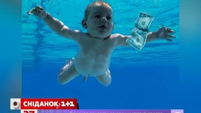 Малыш с обложки культового альбома Nirvana воссоздал знаменитую
