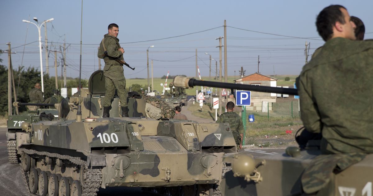 Солдати окупаційної армії РФ