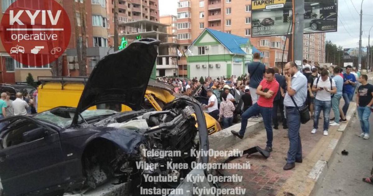 ДТП в Ірпені_1 / © Киев Оперативный