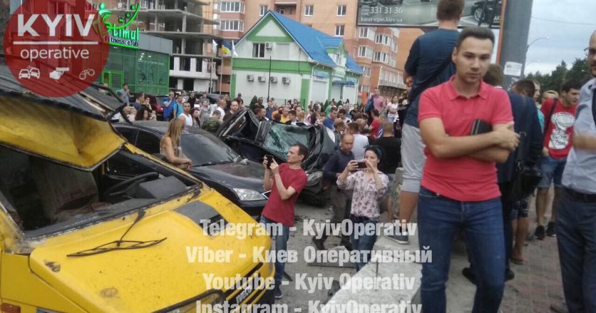 ДТП в Ірпені_6 / © Киев Оперативный