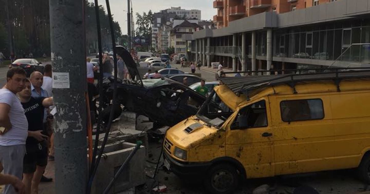 ДТП в Ірпені_2 / © Facebook/Михайлина Скорик