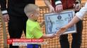 Трехлетний мальчик стал самым молодым теннисистом Украины