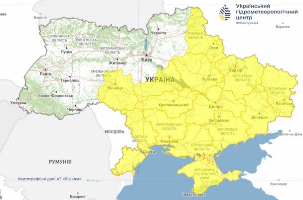 15 жовтня на території більшої частини країни прогнозуються заморозки / © Укргідрометцентр