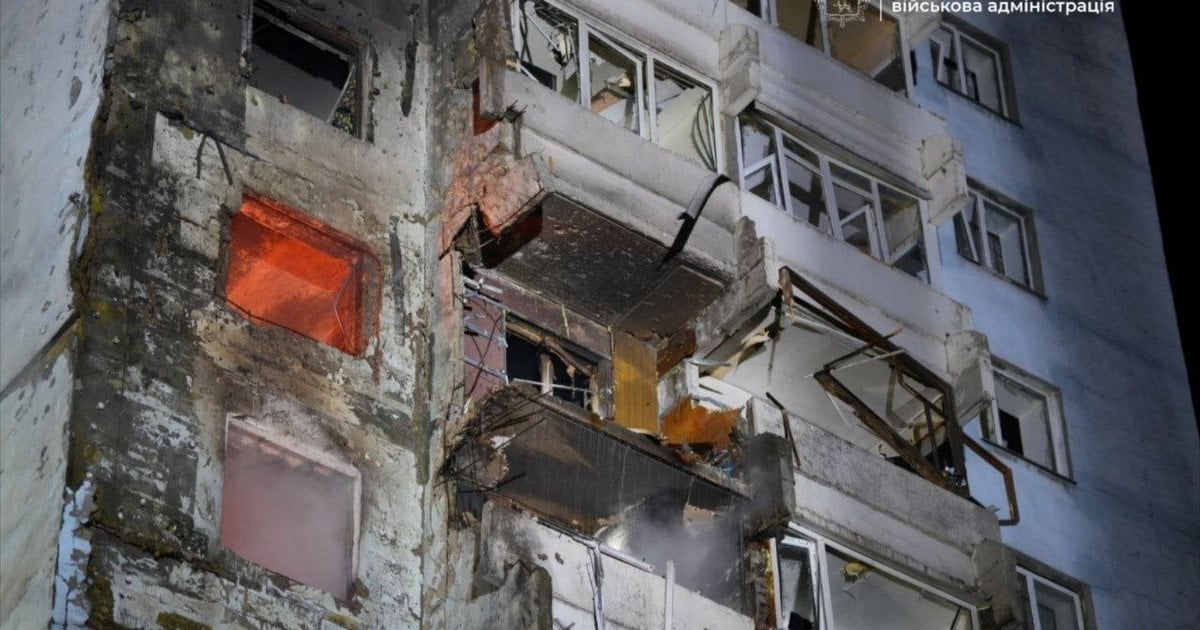 Удар по Запорожью