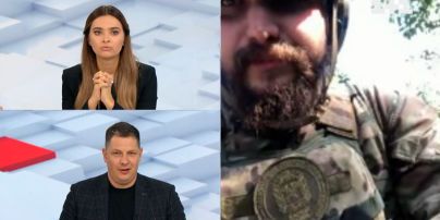Боєць Нацгвардії у прямому ефірі потрапив під обстріл із "Градів"!