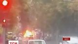 В центре Одессы сгорел автобус