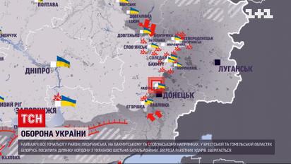 Мапа боїв на вечір 28 червня: Важкі бої на Лисичанському, Бахмутському та Слов’янському напрямках
