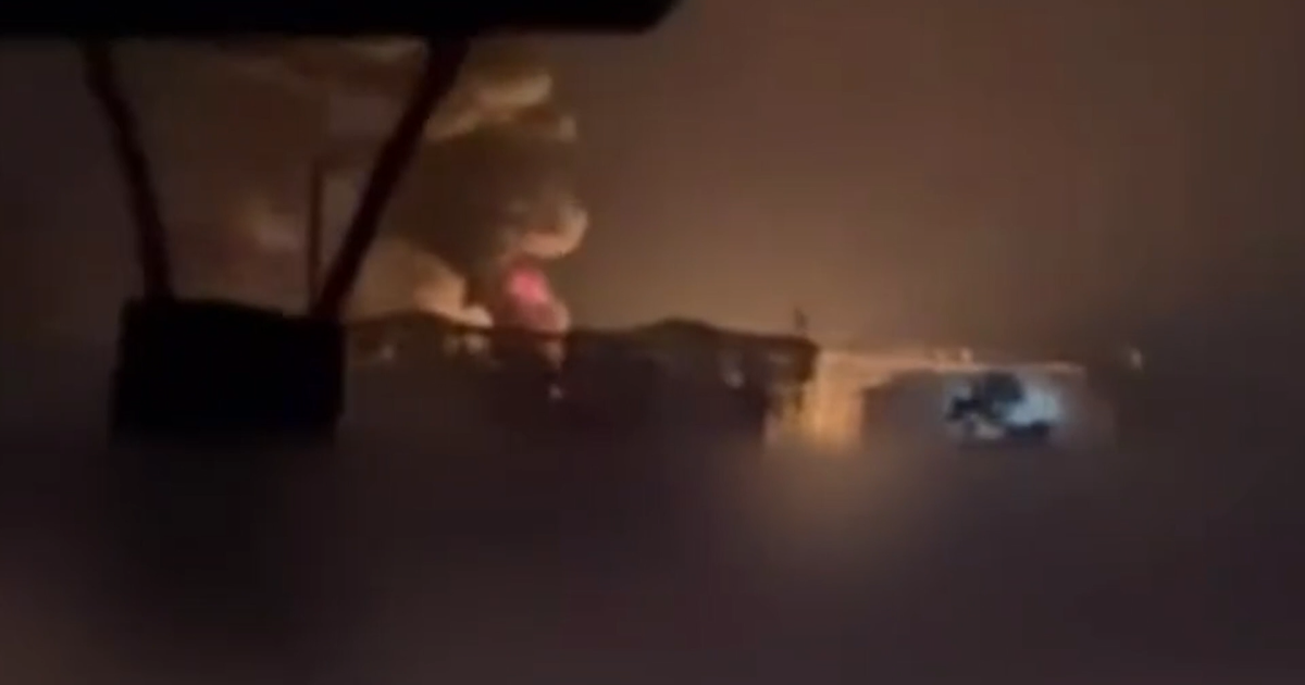 Пожежа на нафтобазі у Воронежській області