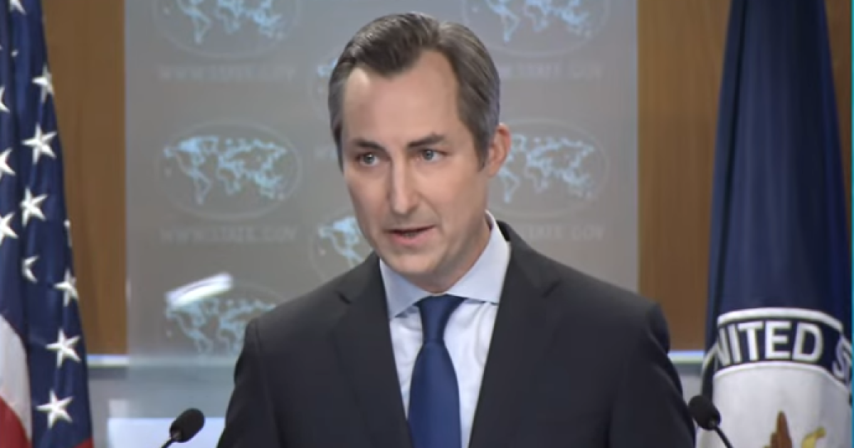 Спикер Госдепа США Мэтью Миллер