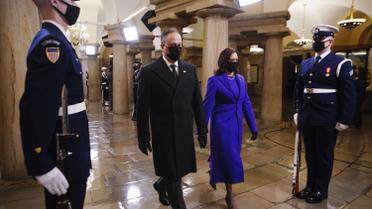 Камала Харрис и Дуг Эмхофф / © Associated Press