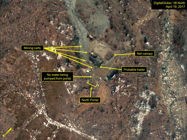 Супутниковий знімок полігону за 19 квітня / © 38north.org