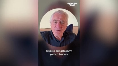 Роберт Де Ніро в Новий рік звернувся до українців із важливим посланням