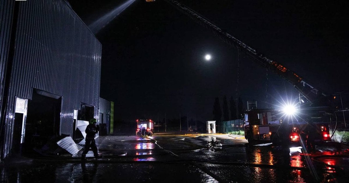 На місці пожежі