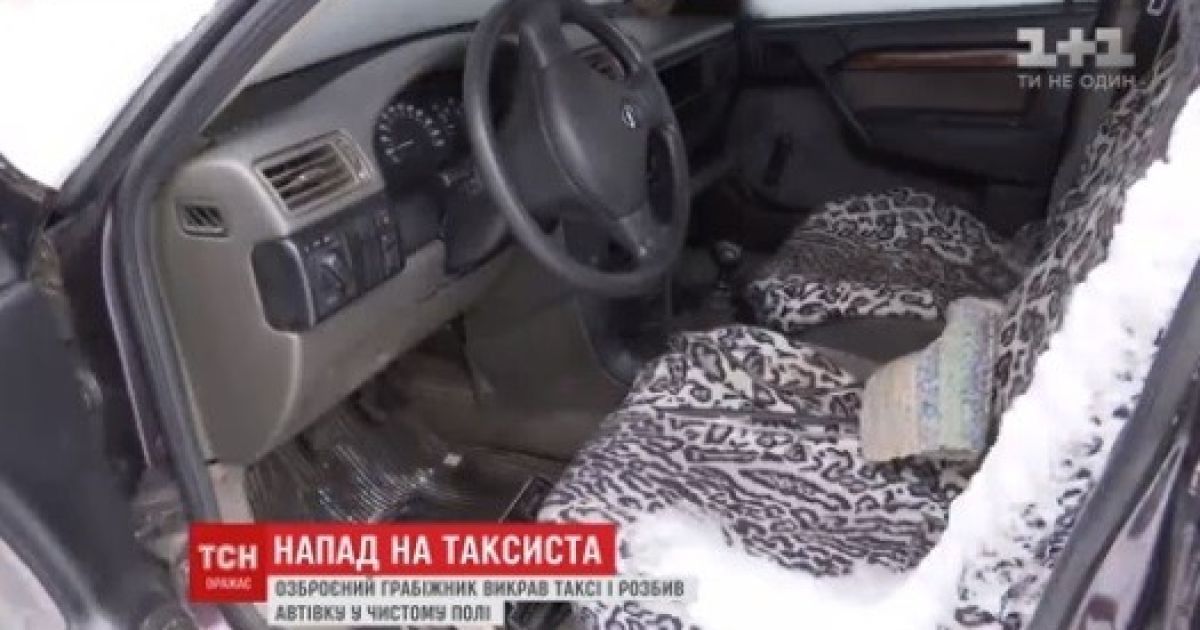 В Житомире парень угнал авто у 80-летнего таксиста и вылетел в кювет, пытаясь убежать