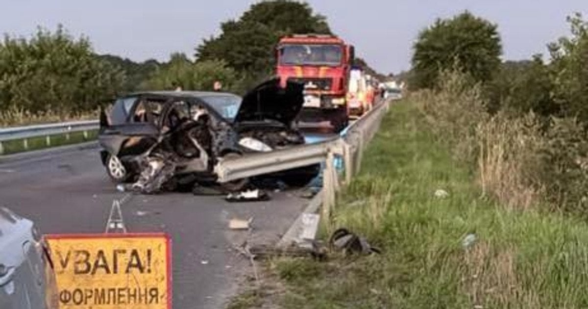 Аварія на Львівщині.