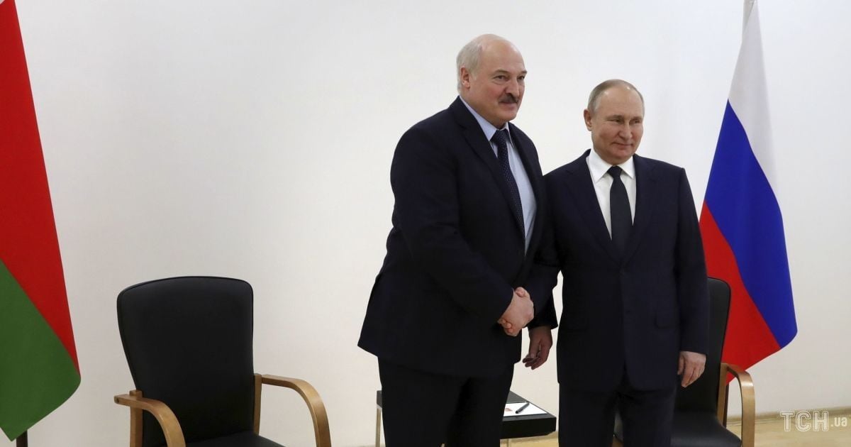 Владимир Путин и Александр Лукашенко