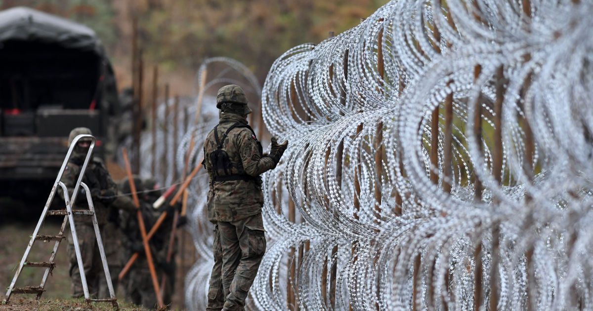 Armed Belarusian Border Guards Cross Lithuanian Border on January 22