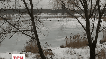 Двое детей провалились под лед на реке Саксагань в Кривом Роге