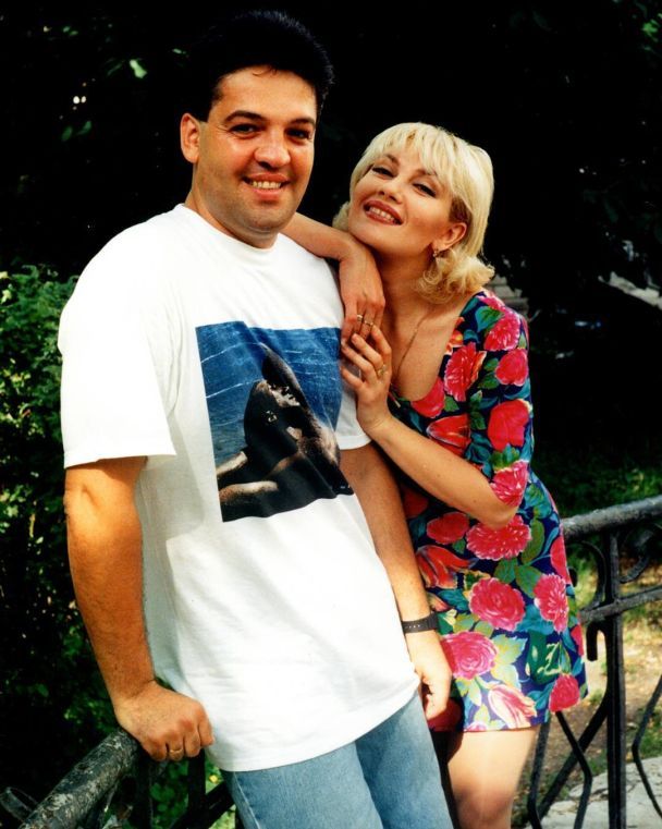 Таїсія Повалій з чоловіком Ігорем Ліхутою 1996 рік / © instagram.com/tpovaliyofficial