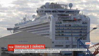 На круїзному лайнері Diamond Princess завершився карантин: українці поки залишаться на кораблі
