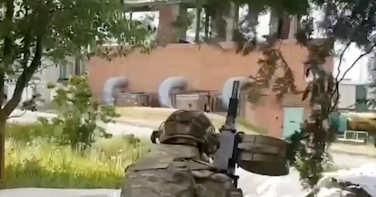 Боєць РДК у Вовчанську на Харківщині / Фото: скриншот