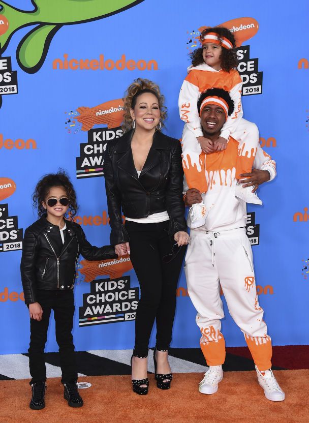 Нік Кеннон з Мераєю Кері та дітьми / © Associated Press