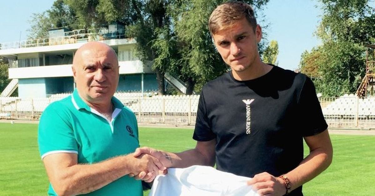 Олександр Гладкий - гравець "Зоря" Луганськ