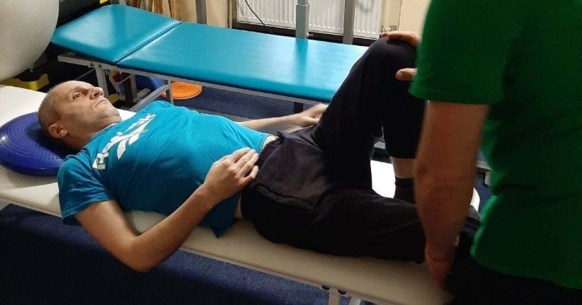 Нещасний випадок знерухомив Сергія, але він успішно долає недугу