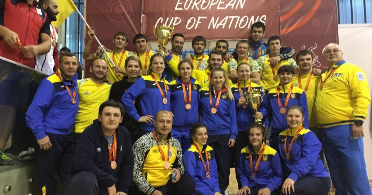 Українські борці посіли третє місце на Кубку Європейських Націй