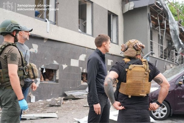 Атака РФ на Запоріжжя 23 липня / © Очільник Запорізької ОВА Іван Федоров